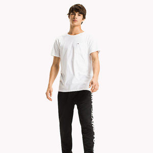 Tommy Hilfiger pánské bílé tričko Pocket - XL (100)